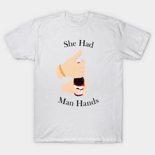 Man Hands T-Shirt